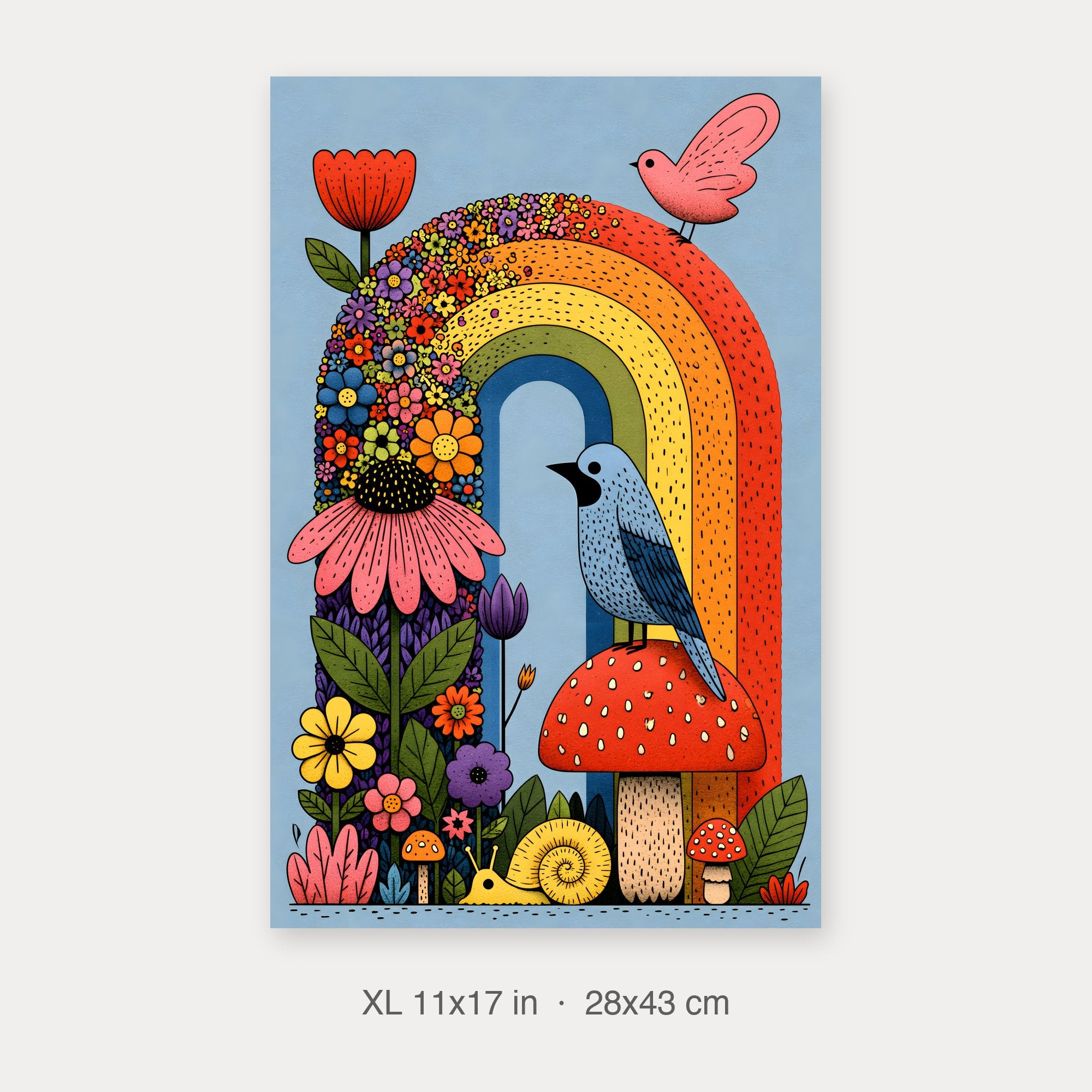 Semi-Gloss Poster 11x17 crop preview