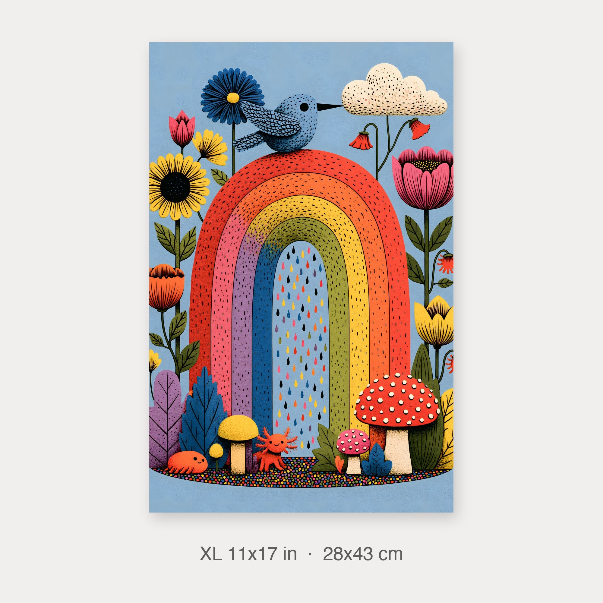 Semi-Gloss Poster 11x17 crop preview