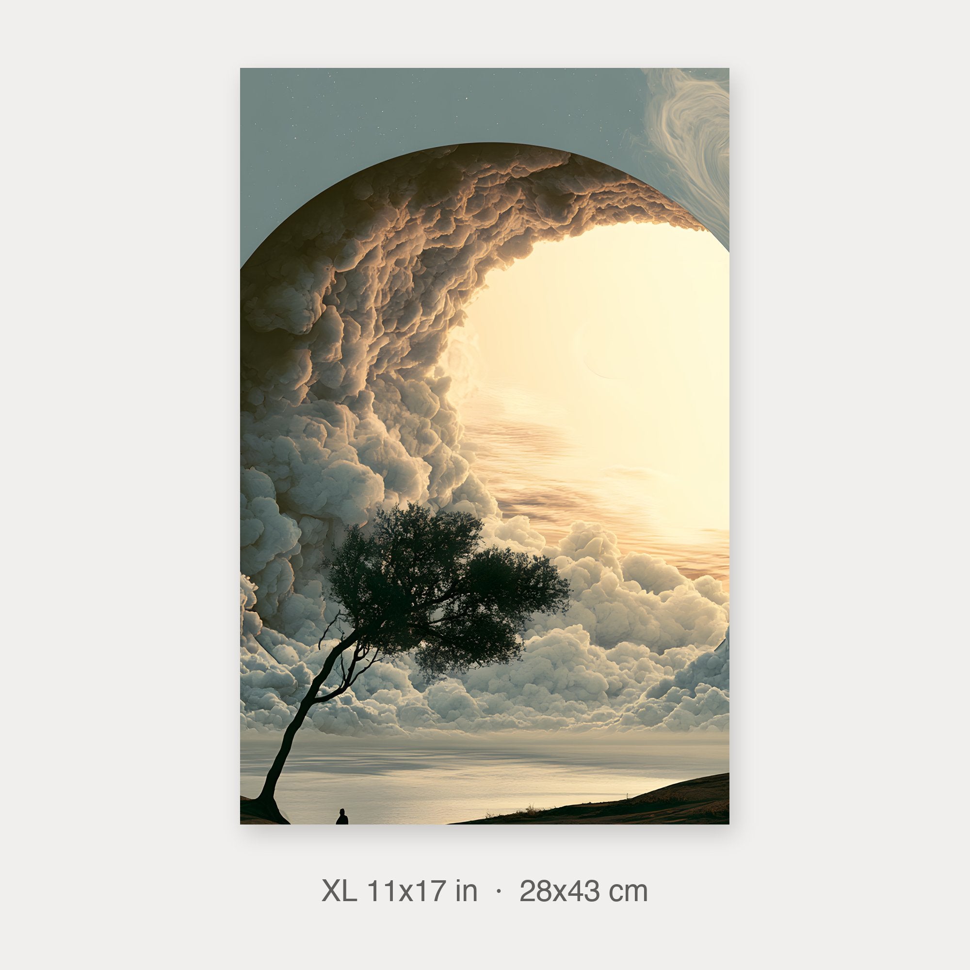 Semi-Gloss Poster 11x17 crop preview