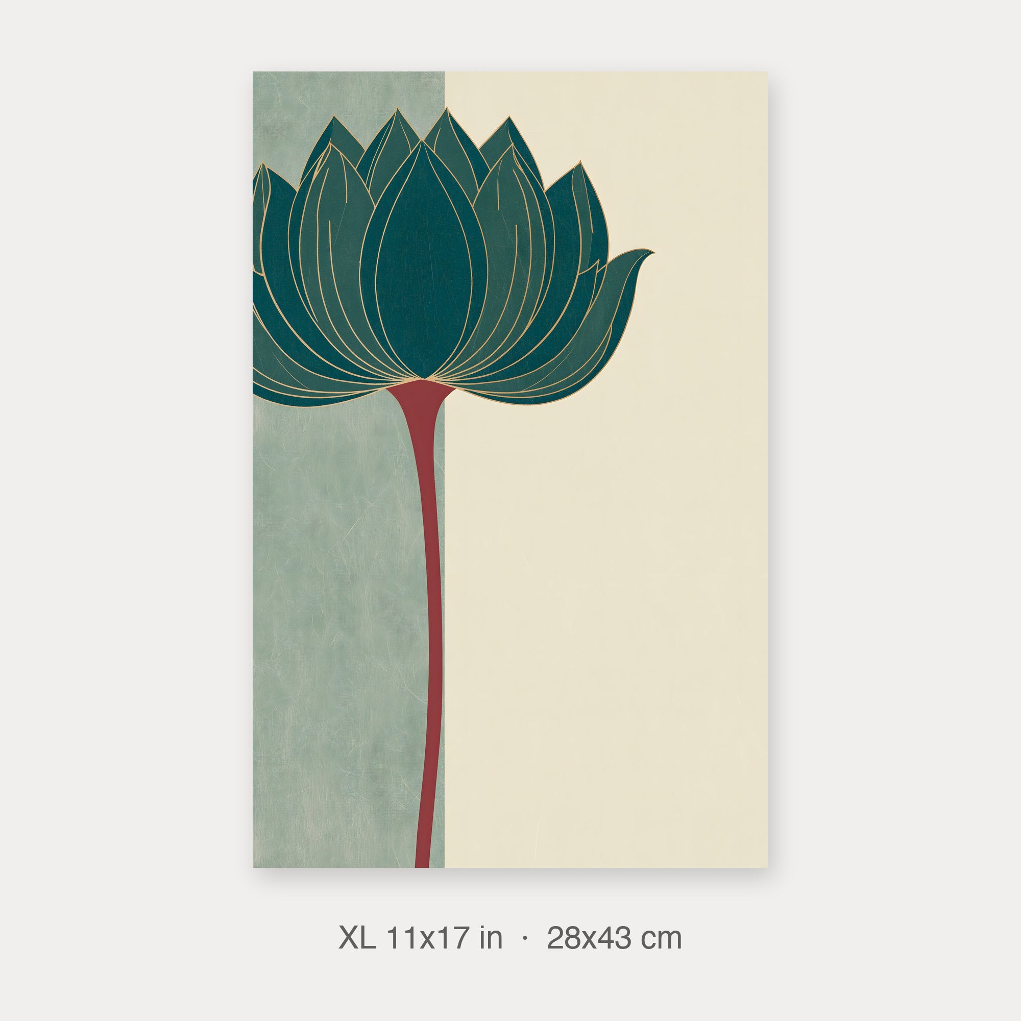 Semi-Gloss Poster 11x17 crop preview