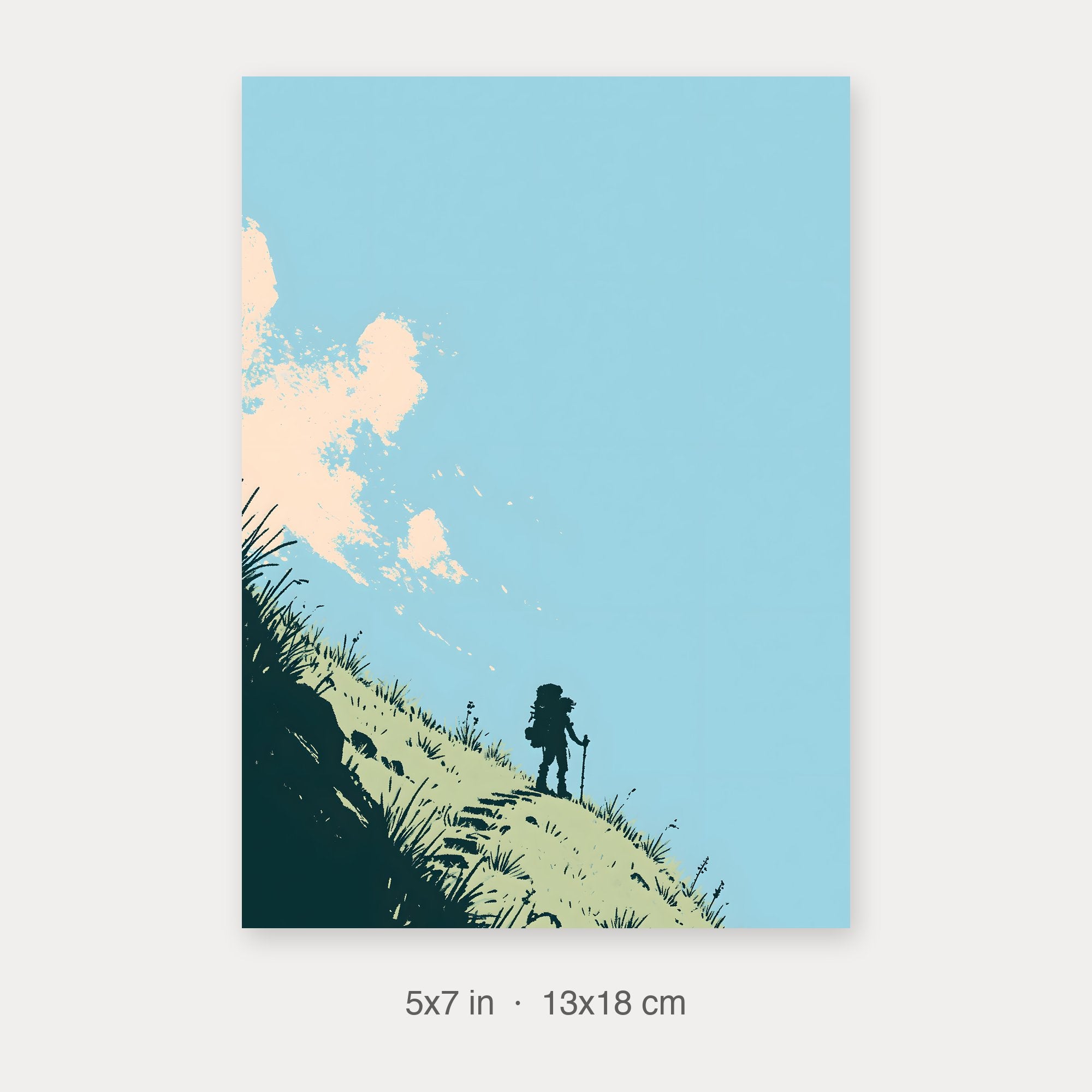 Semi-Gloss Poster 5x7 crop preview