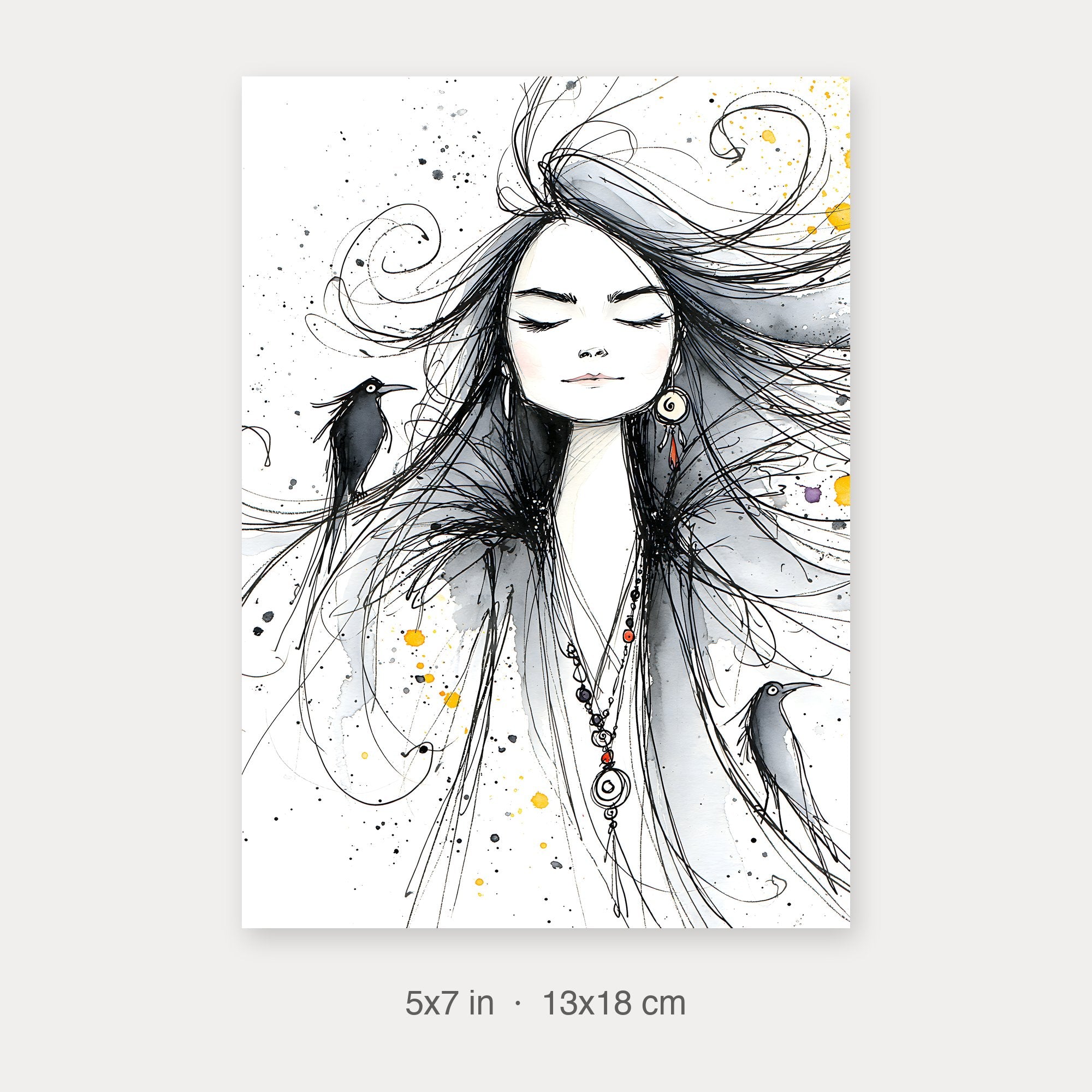 Semi-Gloss Poster 5x7 crop preview