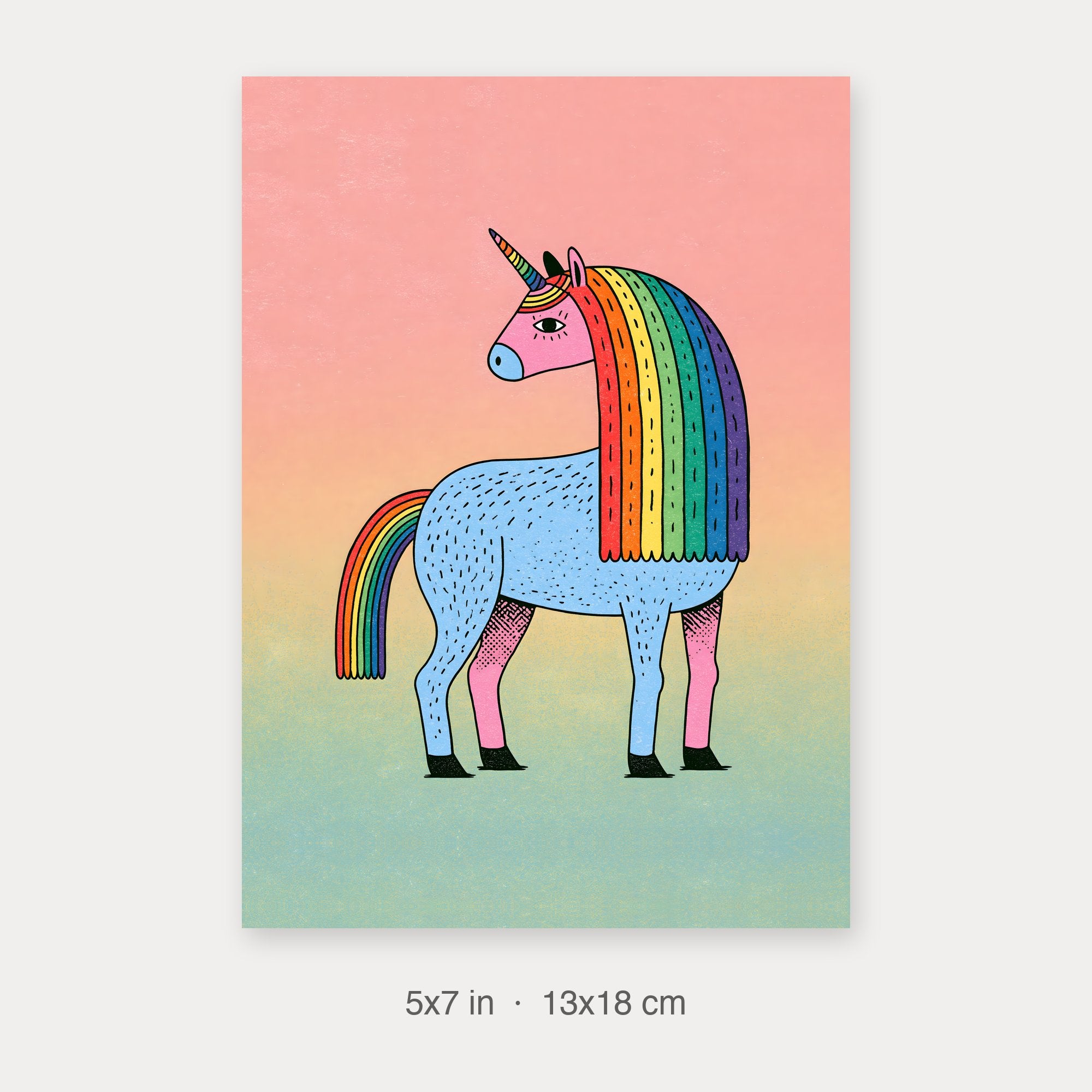 Semi-Gloss Poster 5x7 crop preview