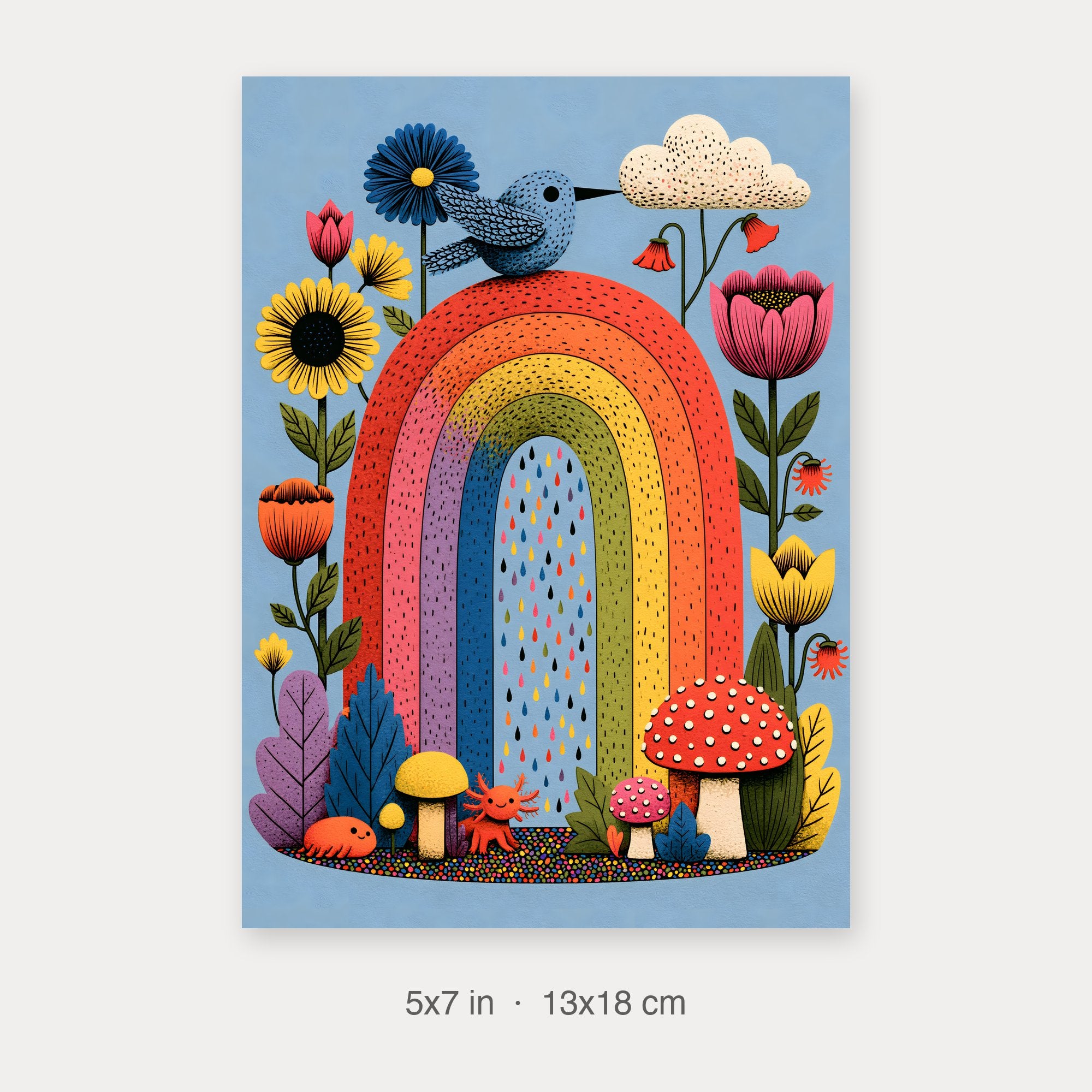Semi-Gloss Poster 5x7 crop preview