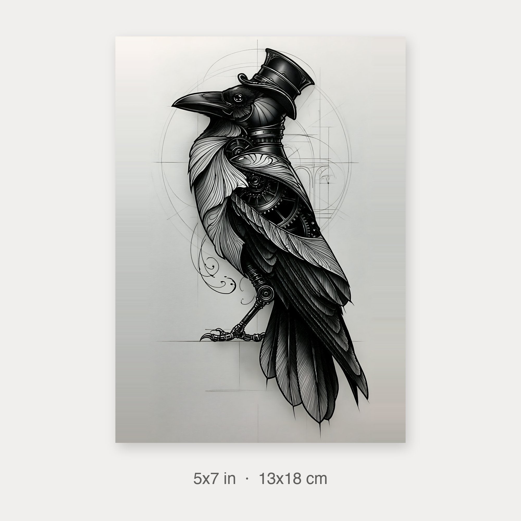 Semi-Gloss Poster 5x7 crop preview