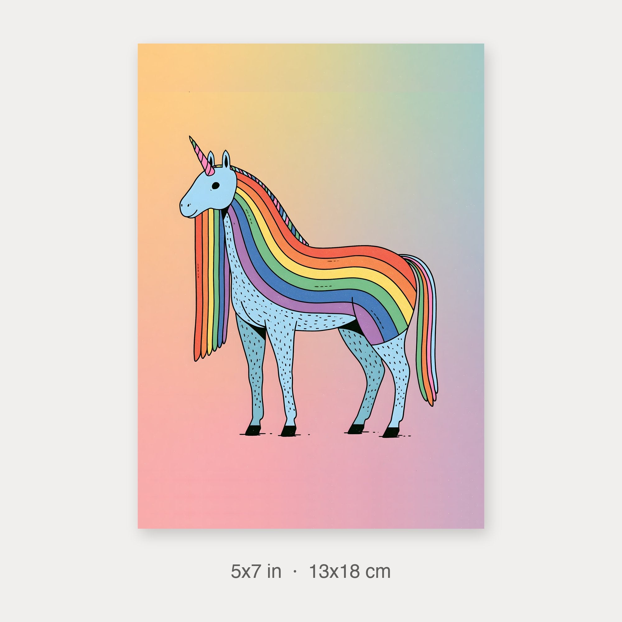 Semi-Gloss Poster 5x7 crop preview