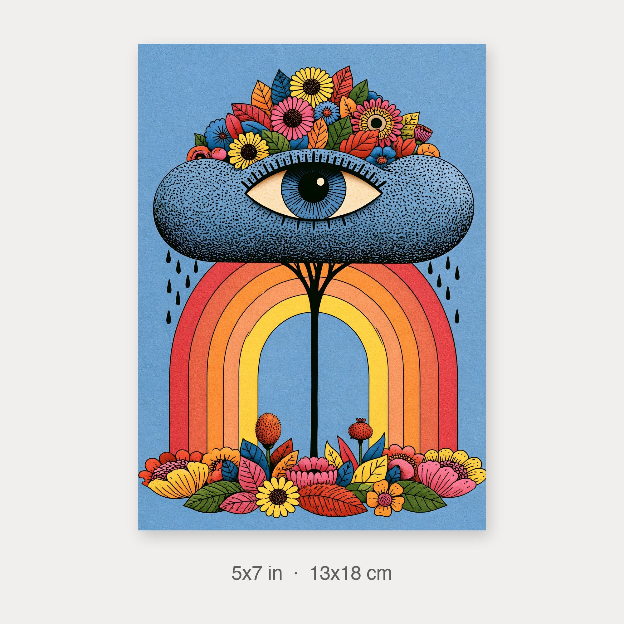 Semi-Gloss Poster 5x7 crop preview