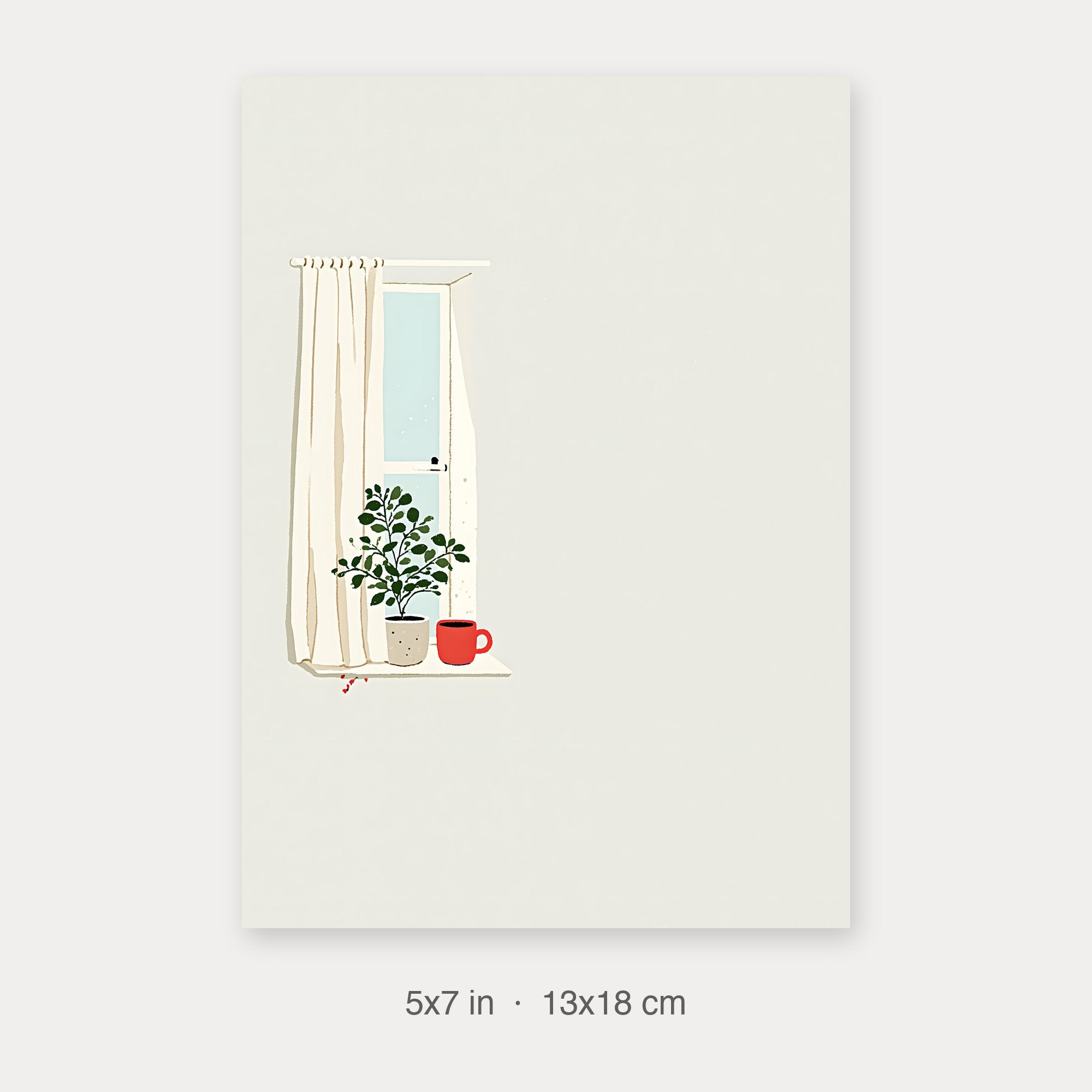 Semi-Gloss Poster 5x7 crop preview