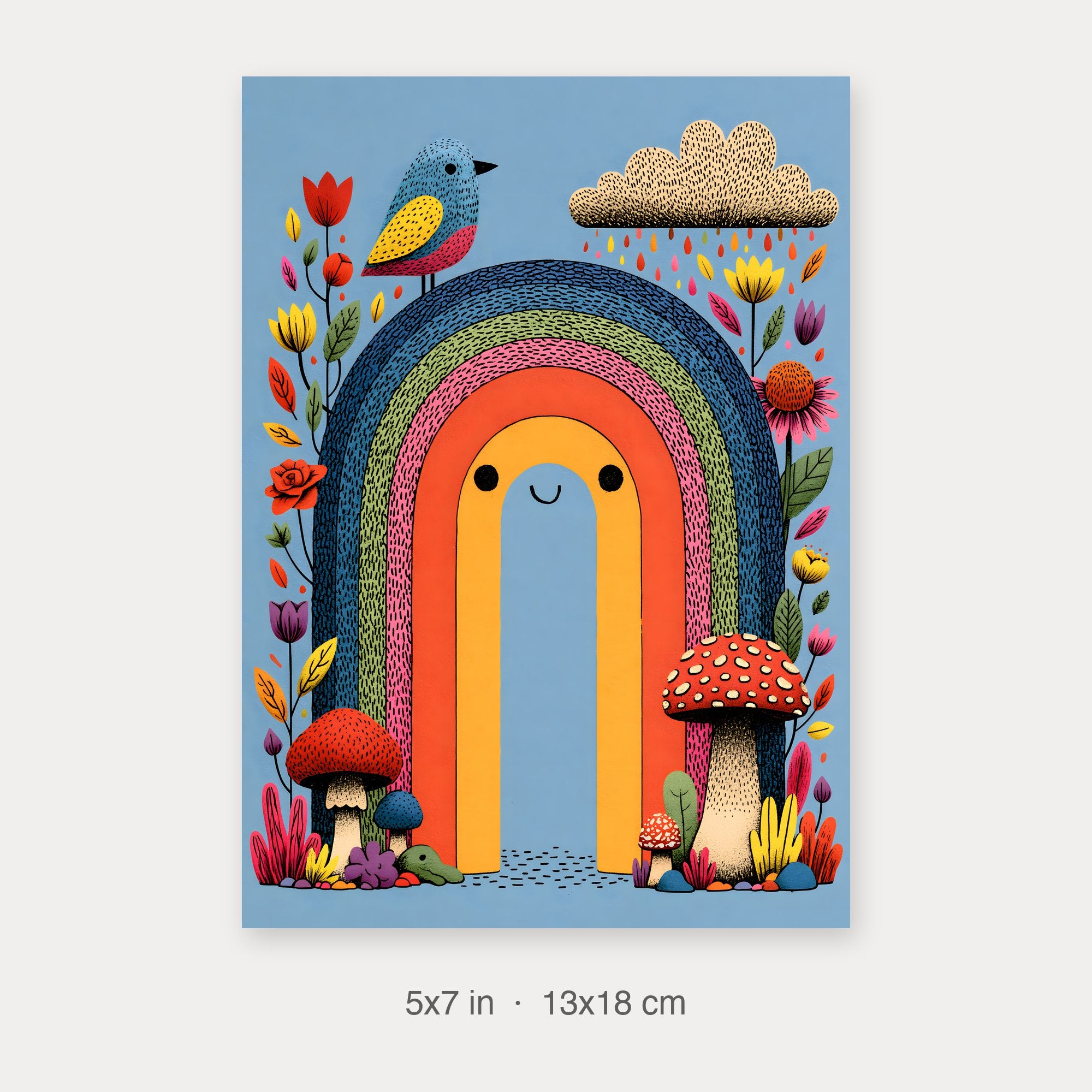 Semi-Gloss Poster 5x7 crop preview