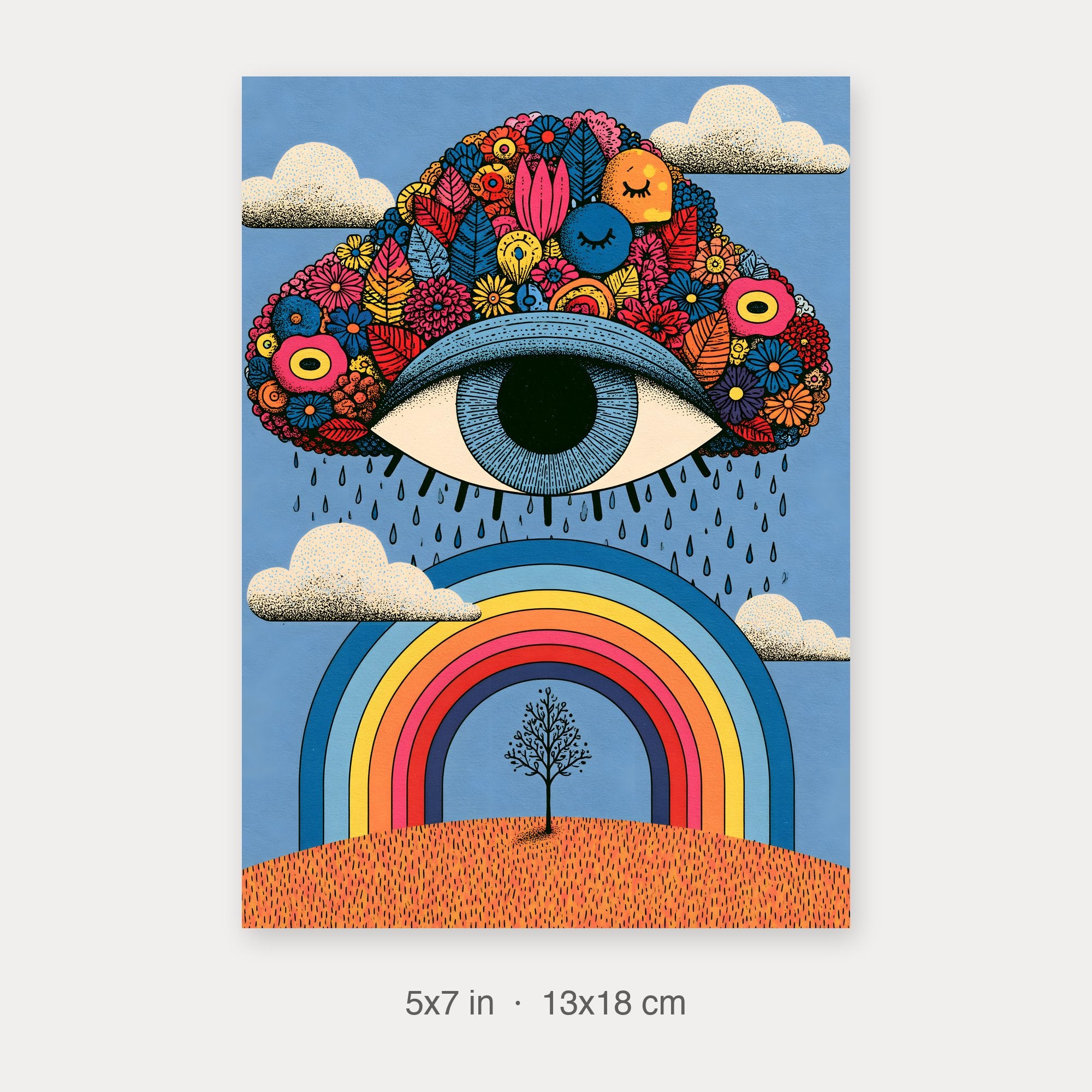 Semi-Gloss Poster 5x7 crop preview