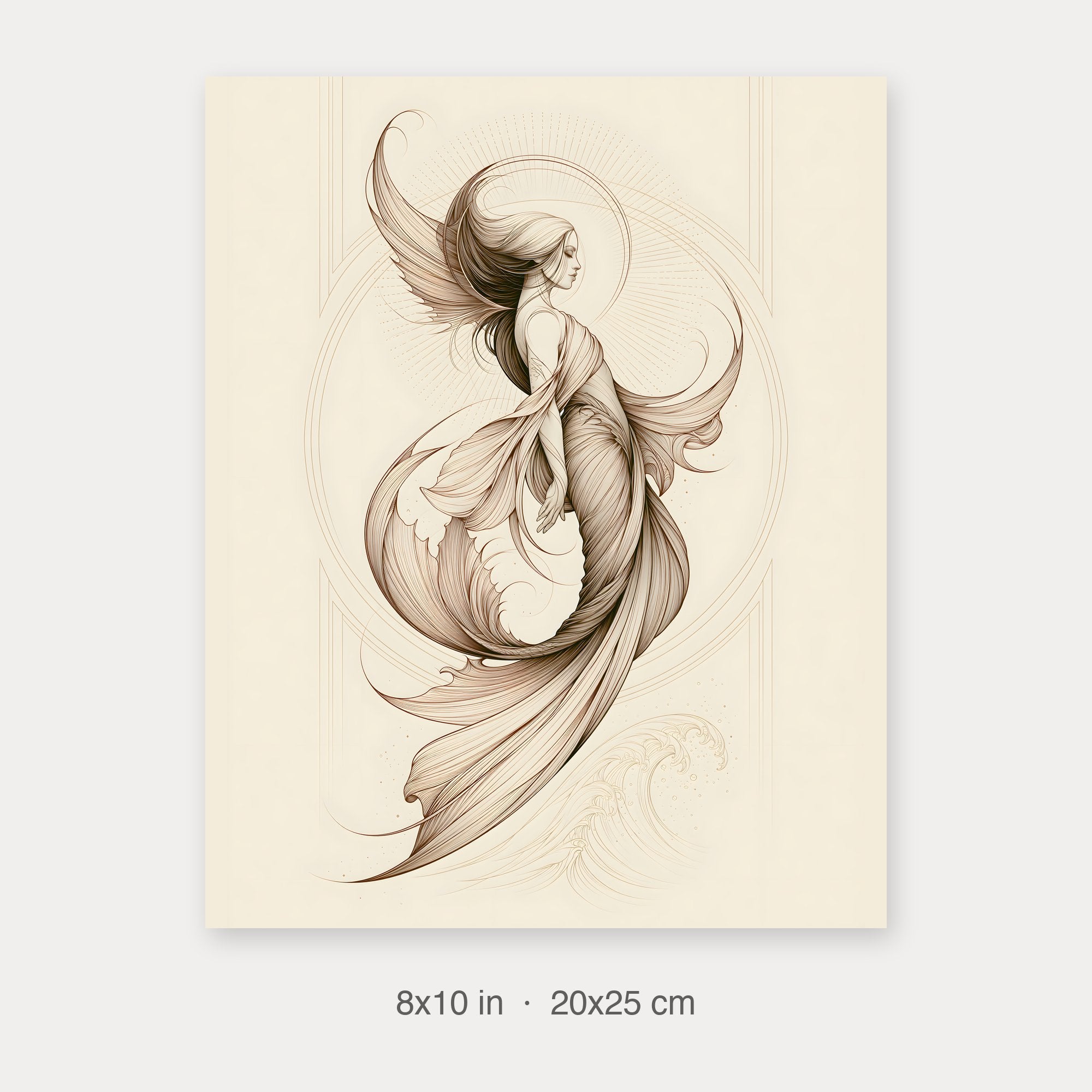 Semi-Gloss Poster 8x10 crop preview