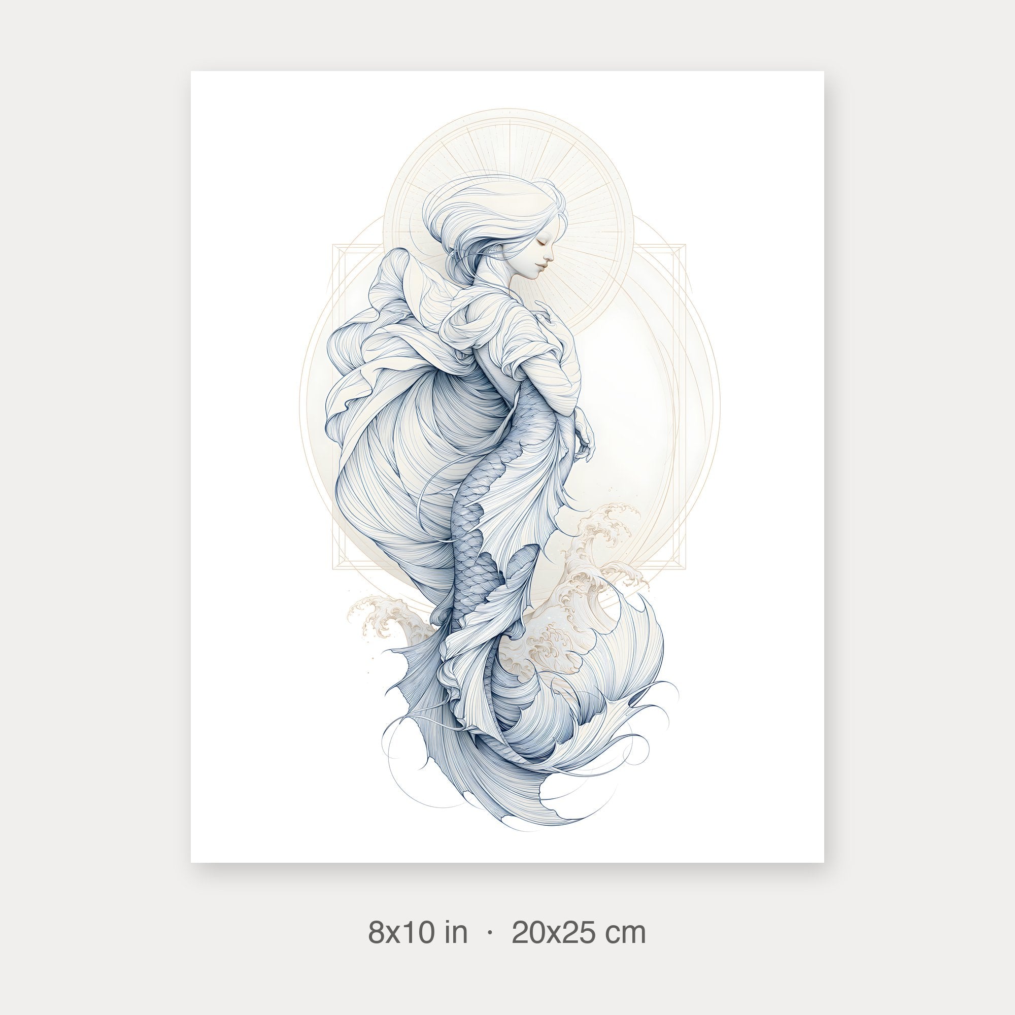 Semi-Gloss Poster 8x10 crop preview