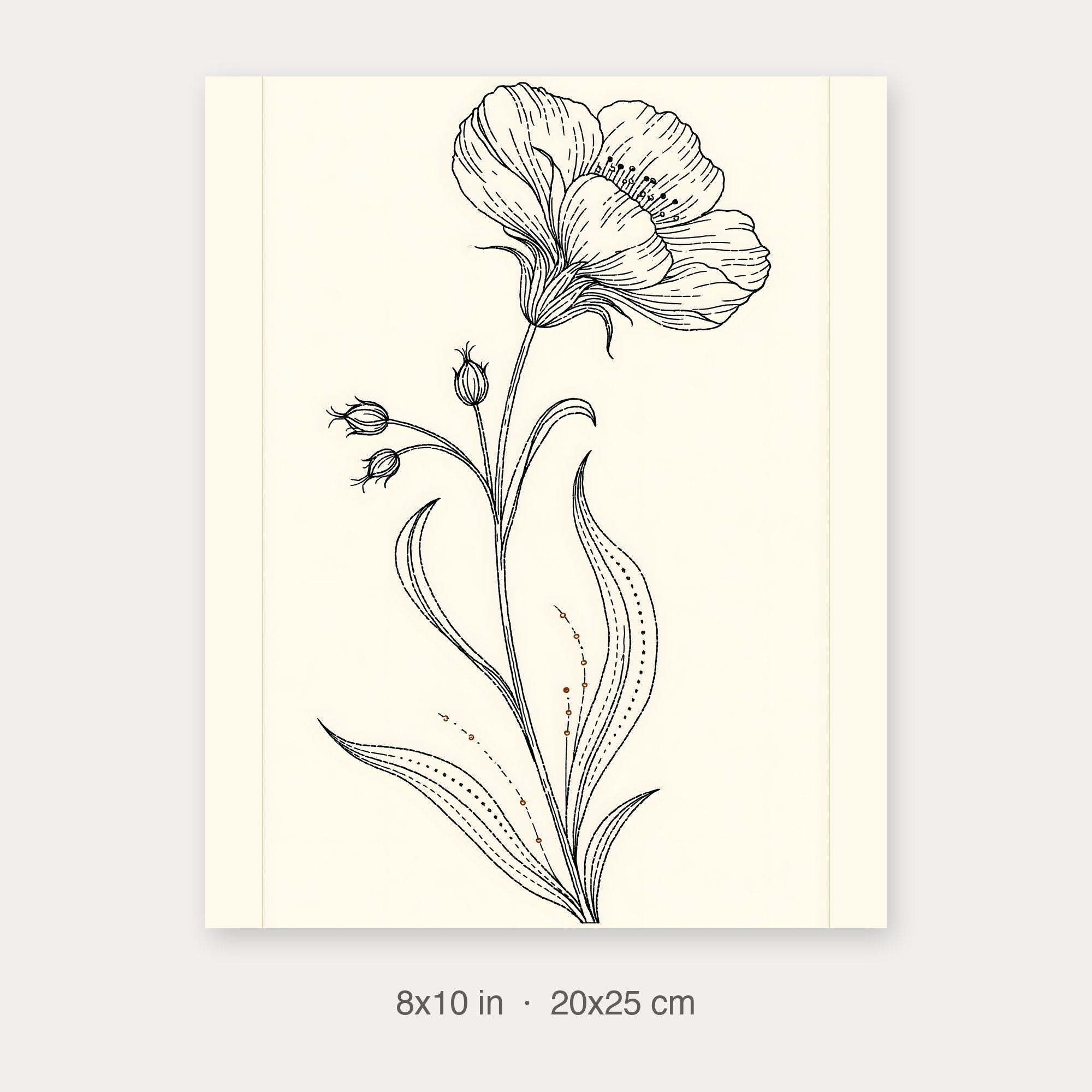 Semi-Gloss Poster 8x10 crop preview