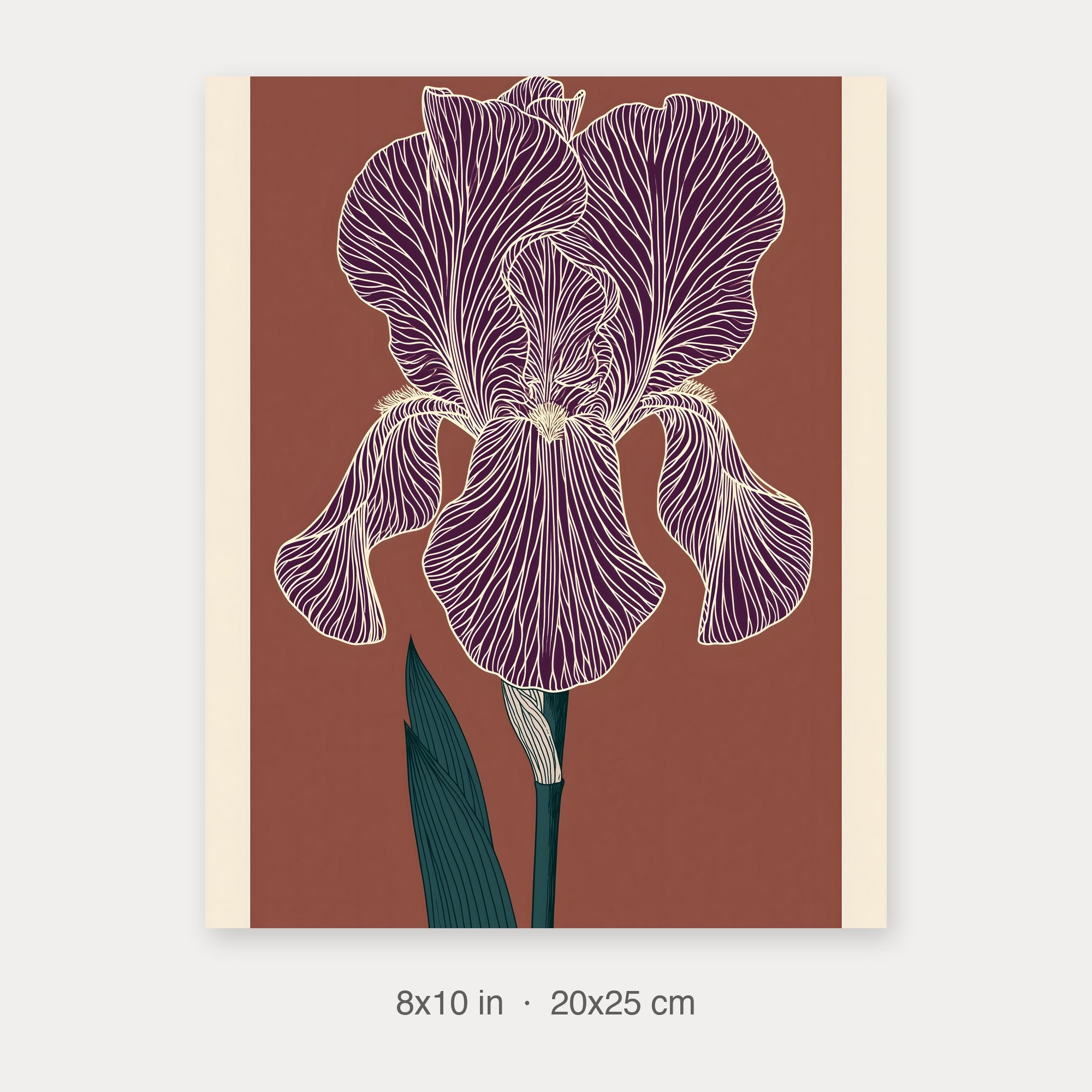 Semi-Gloss Poster 8x10 crop preview