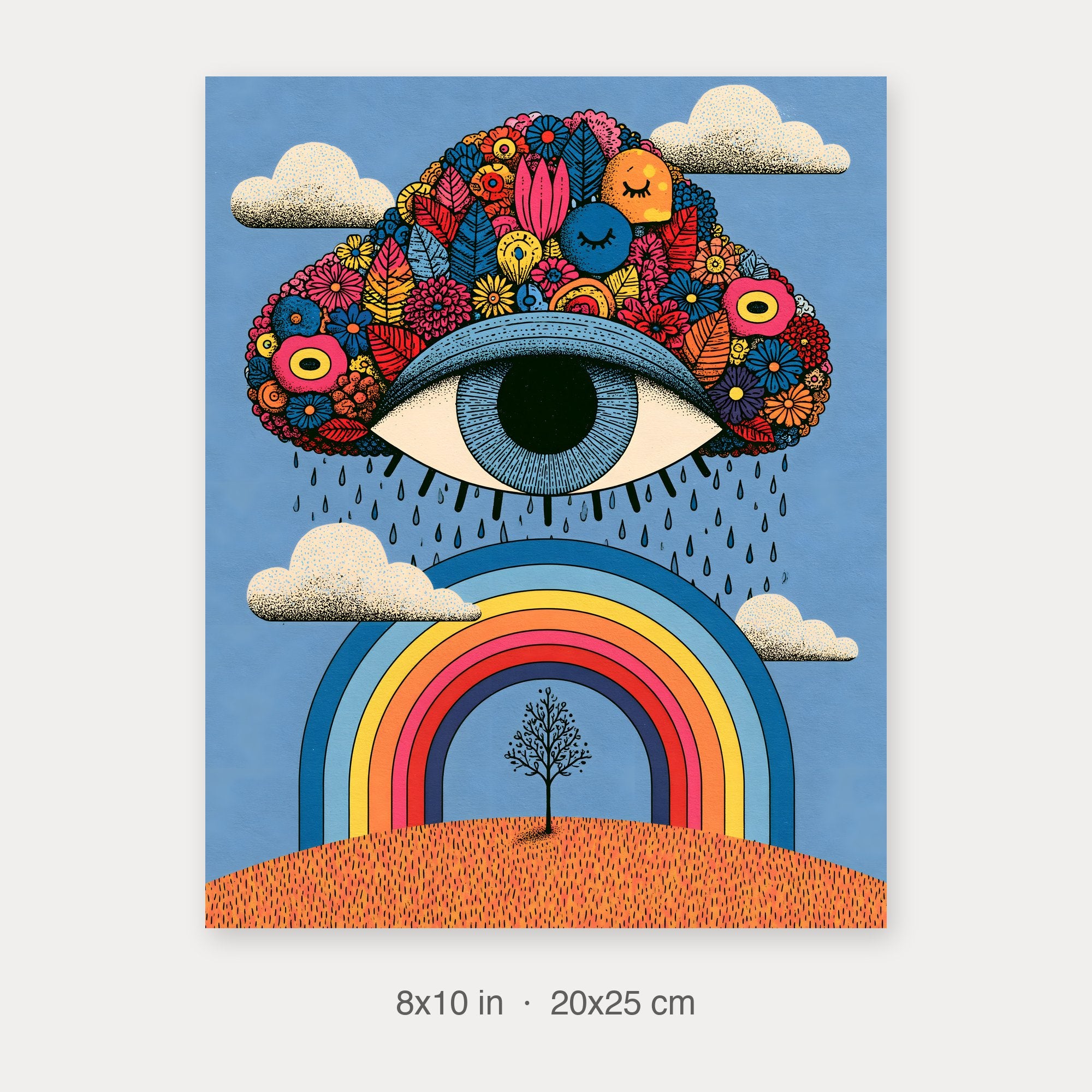 Semi-Gloss Poster 8x10 crop preview