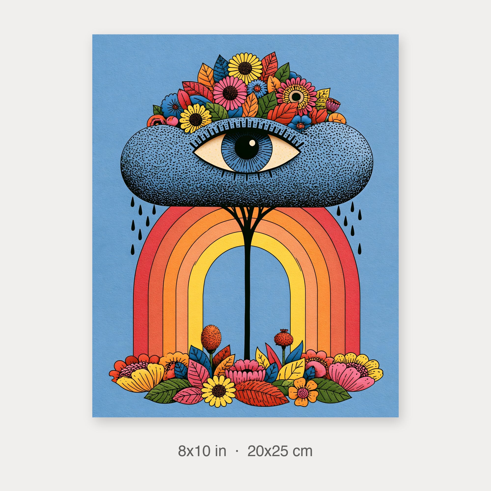 Semi-Gloss Poster 8x10 crop preview