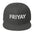 FRIYAY Mesh Back Snapback Hat | Trendy Headwear for the Weekend | Party Hat