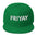 FRIYAY Mesh Back Snapback Hat | Trendy Headwear for the Weekend | Party Hat
