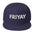 FRIYAY Mesh Back Snapback Hat | Trendy Headwear for the Weekend | Party Hat