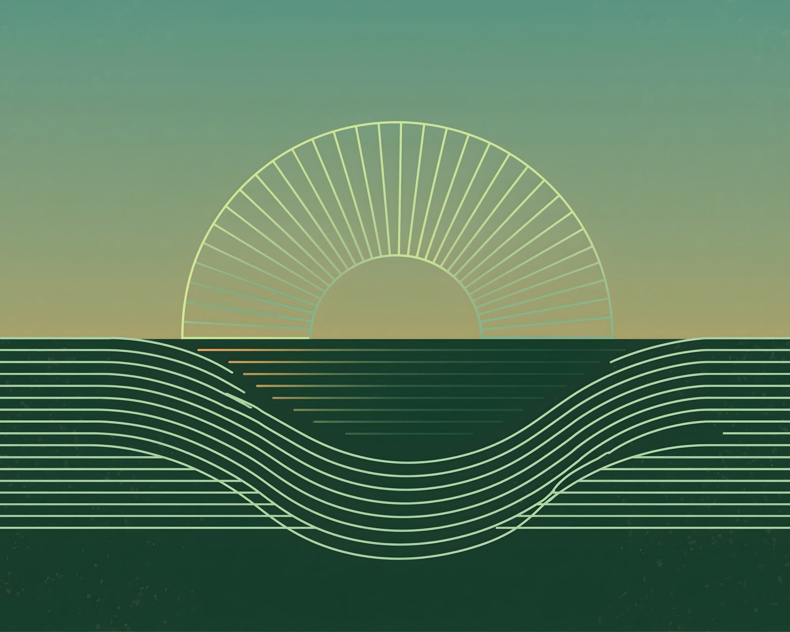 Green Sun Horizon