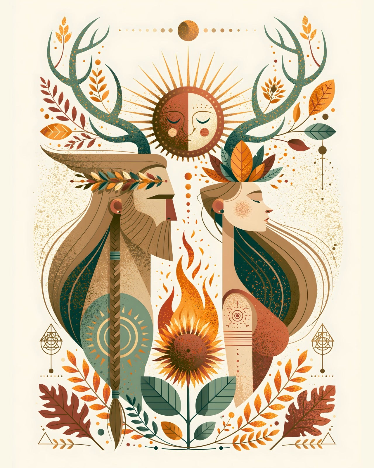 Sun and Flame