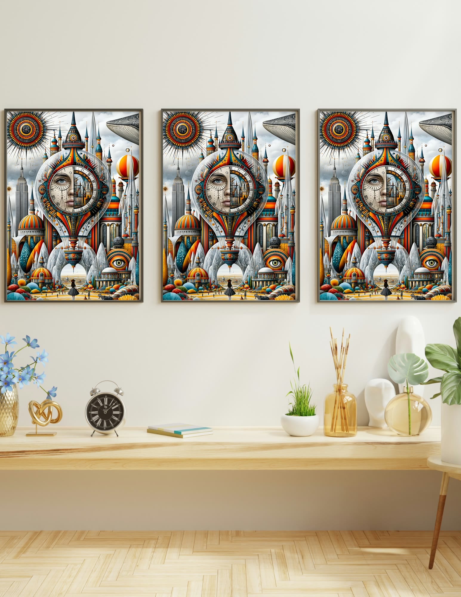 Fine Art Print shown in a room, mockup 2