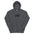 Leo Embroidery Unisex Hoodie | Black on Black | Zodiac Hoodie