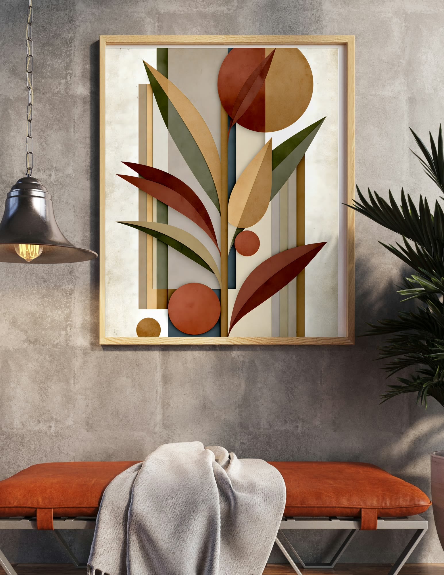 Fine Art Print shown in a room, mockup 1