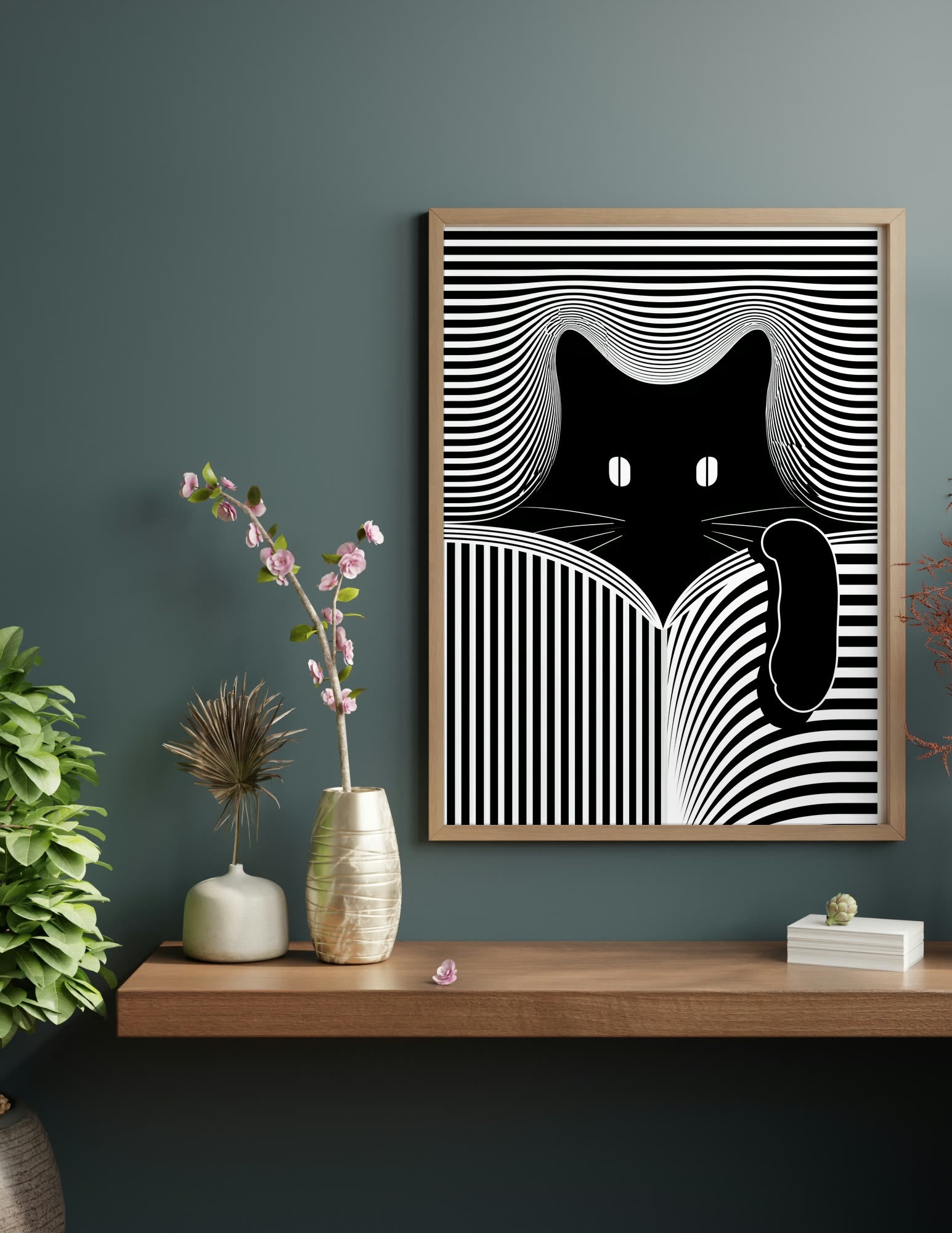 Fine Art Print shown in a room, mockup 2