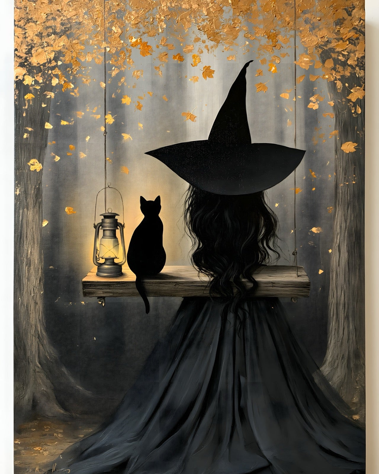 Witch on the Swing I