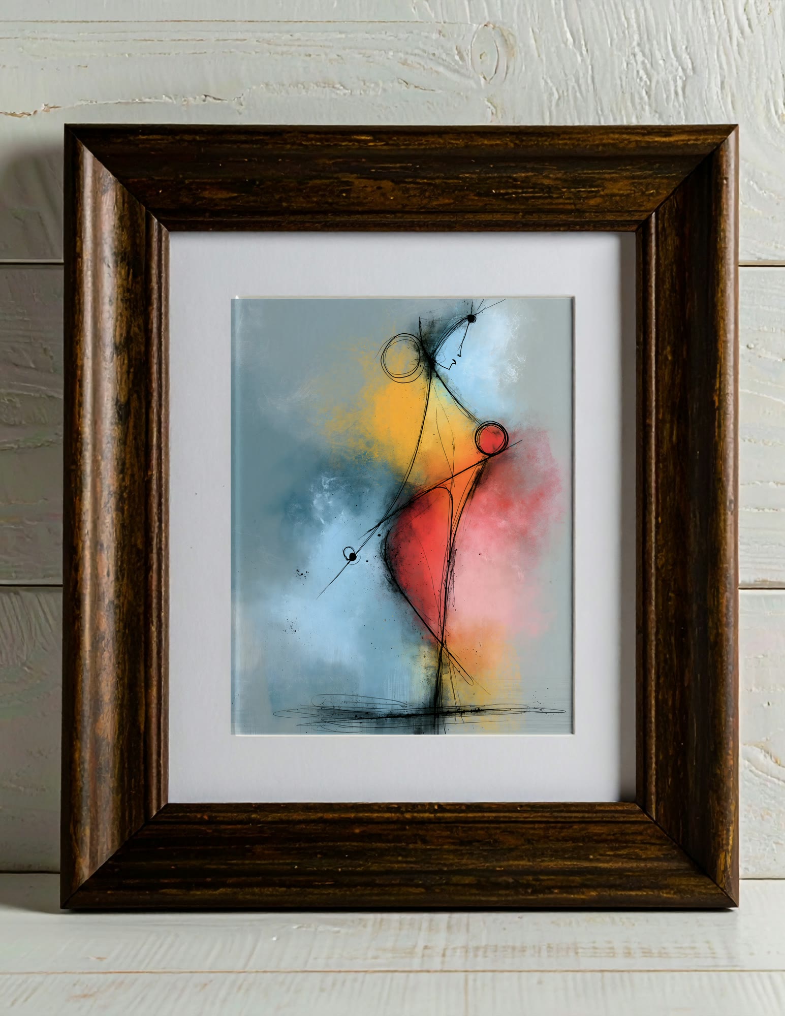 Fine Art Print shown in a room, mockup 1